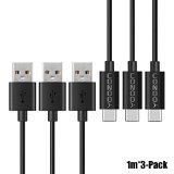 Type C Cable 3-PackYoozon 33ft1m USB Type C to Type A USB-C to USB-A Cable for Nexus 6PNexus 5XOneplus 2 and Other Type-C Supported Devices 3-Pack33ft