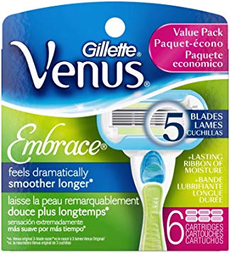 Gillette Venus Embrace Refill Cartridges - 6 ct