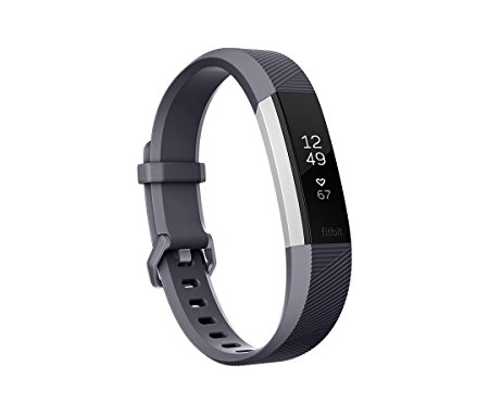 Fitbit Alta HR, Blue/Gray, Small