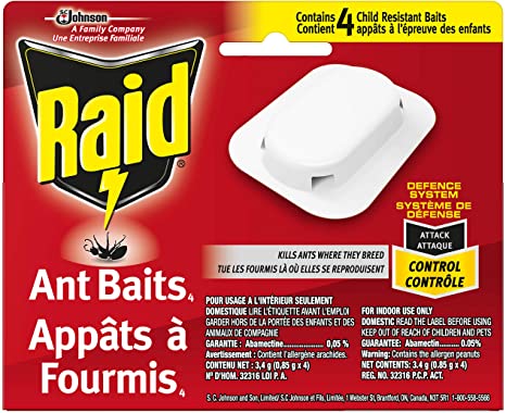 Raid ant Baits 4 count
