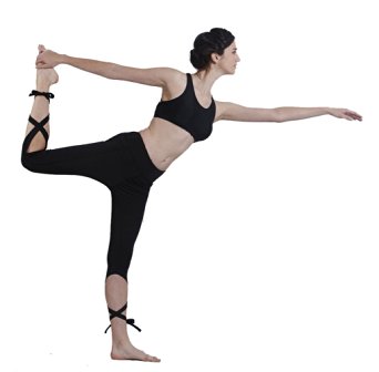 Women's Yoga Pant Legging Capris String-End Workout Dance Pants Queenie Ke