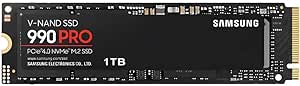 Samsung 990 PRO M.2 1000 GB PCI Express 4.0 V-NAND MLC NVMe