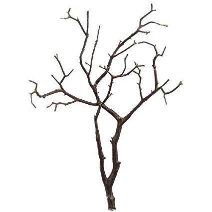 Koyal Wholesale Real Manzanita Branches, 18-Inch, Natural Brown