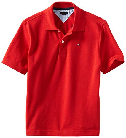 Tommy Hilfiger Boys' Short Sleeve Solid Ivy Polo Shirt