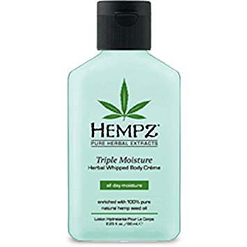 Hempz Triple Moisture Herbal Whipped Body Creme, 2.25 Ounce