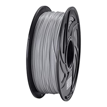 ET 1.75mm PLA 3D Printer Filament, RoHS Compliance,Dimensional Accuracy  /- 0.02 mm,1 KG (2.2lbs) Spool (Grey)