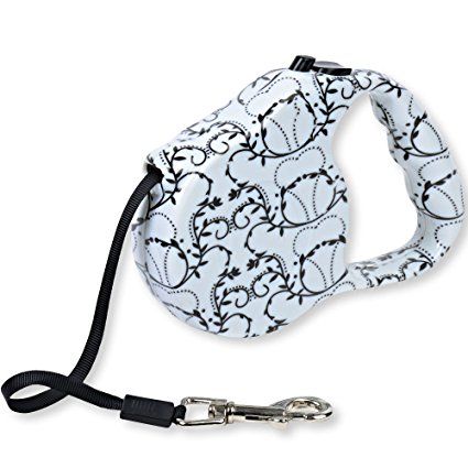 Retractable Dog Leash - Get the Best Retractable Leashes for Dogs up to 33 lbs. Keep your pets safe and secure with Cutie Pet's Extendable Dog Leash. Made from high quality materials this dog leash is designed to never tangle and always retract properly. The leash extends up to 16 feet and Our flat leash design and coupler can handle dogs up to 33lbs in weight. Your Retractable Dog Leash comes with a 100% Lifetime Replacement Guarantee so get the best Retractable Dog Leash for your dog today!