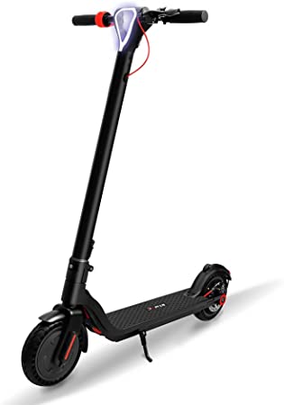 Electric Kick Scooter 450W Motor,17.3 Miles Range & 8.5" Solid Tires,19Mph Folding Commuter Electric Scoote for Adults