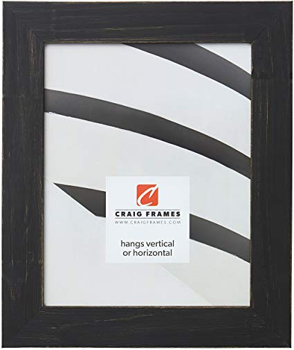 Craig Frames Jasper Picture Frame, 20 x 30 Inch, Country Charcoal Black