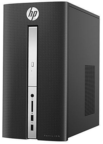 HP Pavilion 510-P026 Desktop PC Computer, Intel Quad-Core i5-6400T 2.2Ghz CPU, 1TB HDD, 12GB DDR4 RAM, USB 3.0, DVDRW, Bluetooth, 802.11ac WIFI, RJ-45, Windows 10 Home (Certified Refurbished)