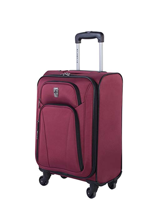 Atlantic Altitude United States Carry-on Size - Spinner Carry-on Luggage 21.5-Inch, Red