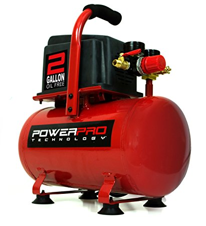 PowerPro 22020 2 Gallon Oil Free Air Compressor