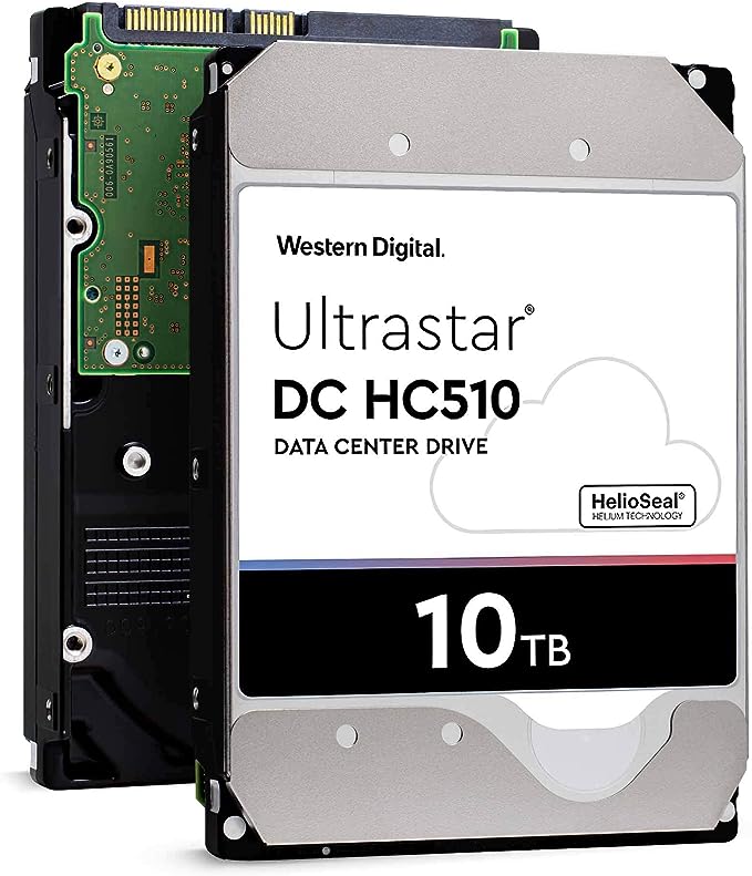 HGST (エイチジーエスティー) Ultrastar (ウルトラスター) He10 | HUH721010ALE600 (0F27452) | 電源無効化機能 | 10TB SATA 6.0Gb/s 7200RPM 256MBキャッシュ 3.5インチHDD | 512e | エンタープライズハードドライブ (リファービッシュ品)