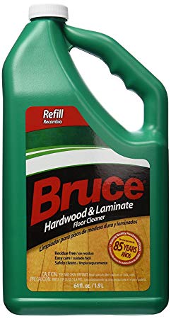 Bruce Hardwood and Laminate Floor Cleaner for All No-Wax Urethane Finished Floors Refill 64oz - Pack of 2