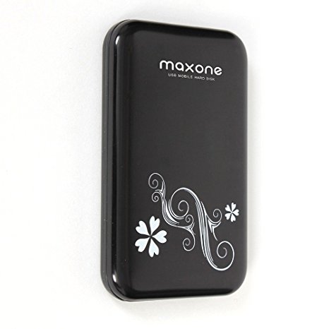 2.5" 320GB/320G Portable External Hard Drive USB 3.0/2.0 Black