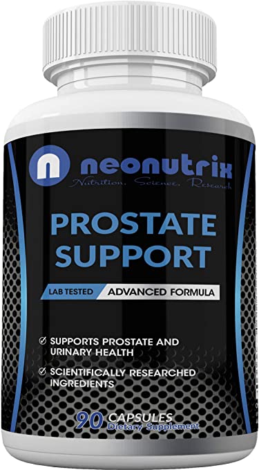 Prostate Health Supplements for Men with Saw Palmetto Extract & Plant Sterol Complex for Bladder Control Support & Urinary Tract Health Gluten-Free Formula 90 Capsules by Neonutrix