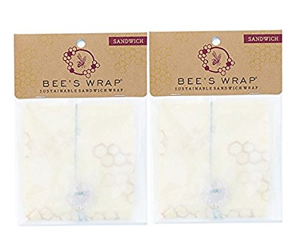 Bee's Wrap Sustainable Sandwich Wrap Pack of 2
