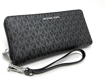 Michael Kors Women's Continental Wallet, Black, One Size