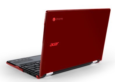 Max Cases Snap Shell for ACER C738T / R11 Chromebook 11 Protective Laptop Shell for All Edges, Corners & Other Vital Areas - Red