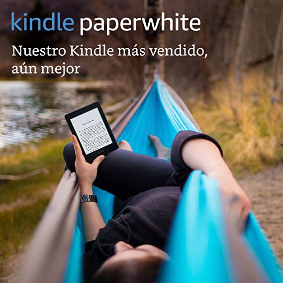 Kindle Paperwhite  - 7.ª generación (modelo anterior), pantalla de 6”, luz de lectura integrada, wifi (negro) - incluye ofertas especiales