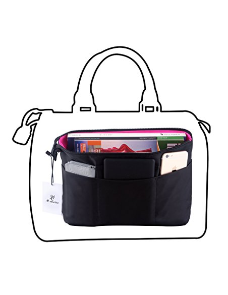 Holly LifePro Two-Side Use Handbag Organizer With YKK Zipper