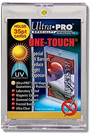 Ultra Pro 35 pt One-Touch Magnet Card Holder with UV Protection