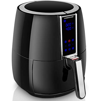 Farberware 3.2-Quart Digital Oil-Less Fryer, Black