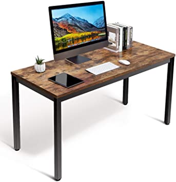 amzdeal Computer Desk 40", Sturdy Writing Desk for Home Office, PC Laptop Notebook Study Writing Table for Home Office Workstation, Modern (Vintage)