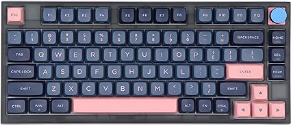 EPOMAKER SKYLOONG GK75 Lite Gasket-like Mount Wired Hot Swappable Programmable Keyboard with A Rotary Knob, Win/Mac Compatible