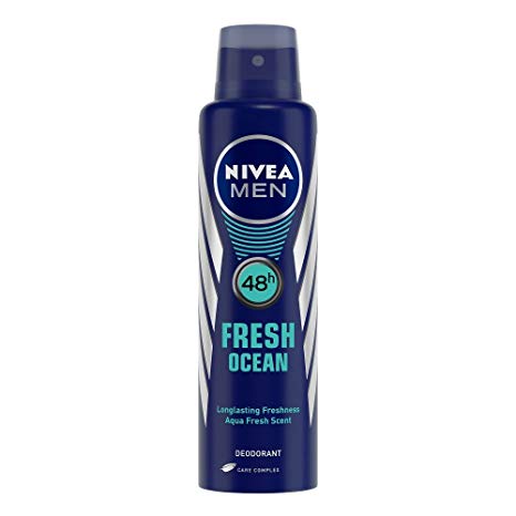 Nivea Men Fresh Ocean Deodorant, 150ml