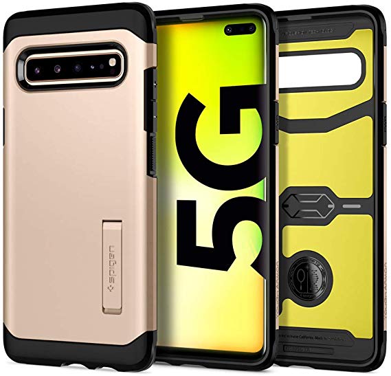 Spigen Tough Armor Designed for Samsung Galaxy S10 5G Case (2019) - Royal Gold