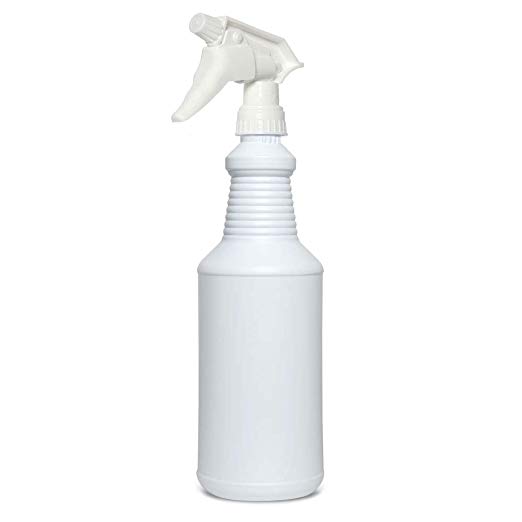 AmazonBasics Spray Bottle and Spray Head, 4-Pack