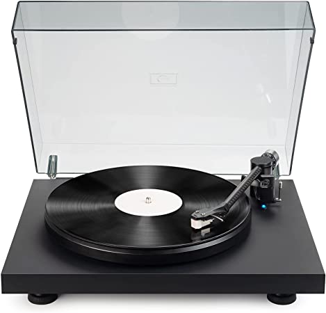 Vinyl Record Player with Bluetooth Output,Vintage Turntable with Built-in Phono Pre-amp USB Digital Output Vynle Player with Moving Magnetic Cartridge Counter Weight and RCA Output