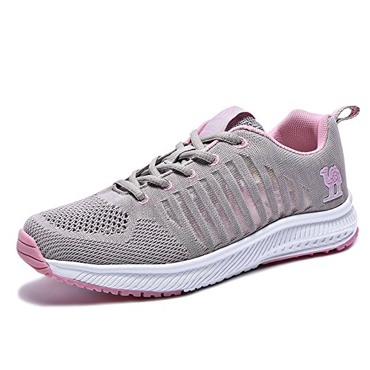 Camel Women's Running Shoes Breathable Athletic Mesh Non-Slip Fashion Lightweight Walking Shoes Sports Sneakers Gym