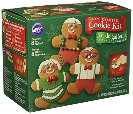 Wilton Gingerbread Boy Cookie Decorating Kit