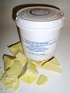 Raw Cocoa Butter Natural 1 Lb