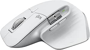 Logitech MX Master 3S Wireless Performance Mouse (White)