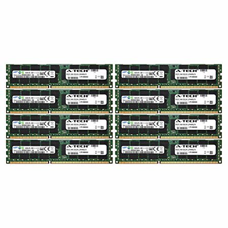 A-Tech® Samsung® 16GB Kit 4x 4GB PC3-10600 1.5V HP ProLiant BL620C G7 664690-001 BL660c G8 BL680C G7 BL685C G7 DL1000 647650-071 DL160 G6 DL360 G7 SL160Z G6 DL160 G8 500205-071 DL165 G7 Memory RAM