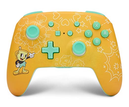 PowerA Enhanced Wireless Controller for Nintendo Switch - Cuphead: Ms. Chalice