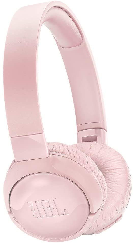 JBL Tune600BTNC in Pink – Over Ear Active Noise-Cancelling Bluetooth Headphones – Headset w/ Built-In Microphone – 12h   Wireless Streaming