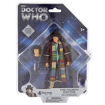 Doctor Who 4th Doctor - Tom Baker Fourth Doctor Action Figure - 5"
