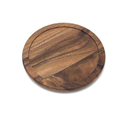 Lipper International 1301 Acacia Wood 10" Kitchen Turntable