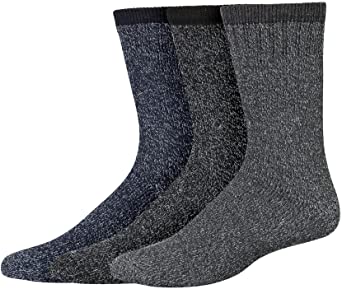 Cold Weather Thermal Socks for Men -Mens Heat Insulating Winter Foot Warmers Sox