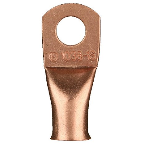 Install Bay Copper Ring Terminal 6 Gauge 3/8 Inch 25 Pack - CUR638