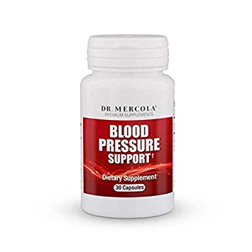 Dr Mercola Blood Pressure Support - 30 Capsules - Contains Bioactive Grape Seed Extract - Packed With Polyphenols - Premium Dietary Supplement - 2 Bottles