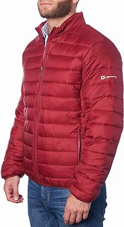 Alpine Swiss Niko Mens Down Alternative Jacket Puffer Coat Packable Warm Insulation & Lightweight