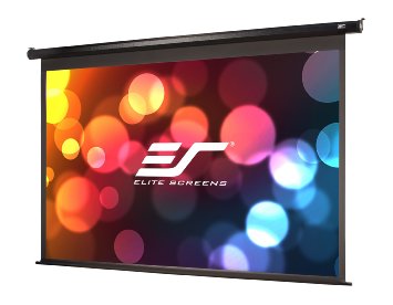 Elite Screens Spectrum, 100-inch 16:9, 4K Home Theater Electric Motorized Drop Down Projection Projector Screen, ELECTRIC100H