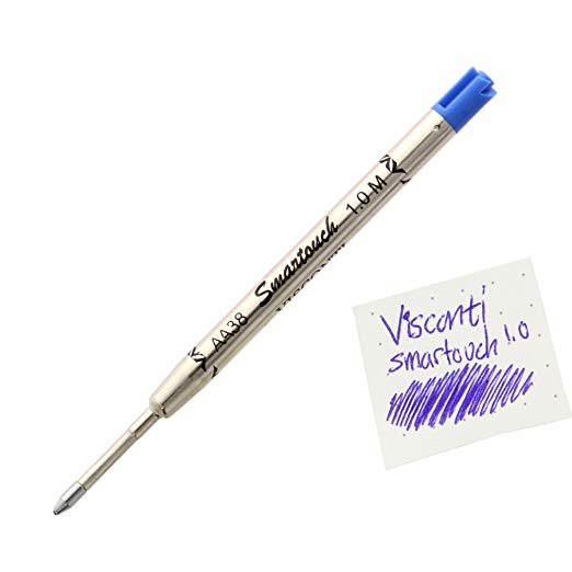 Visconti Refills Capless Gel 1.0mm Blue Medium Point Ballpoint Pen - V-A3817M