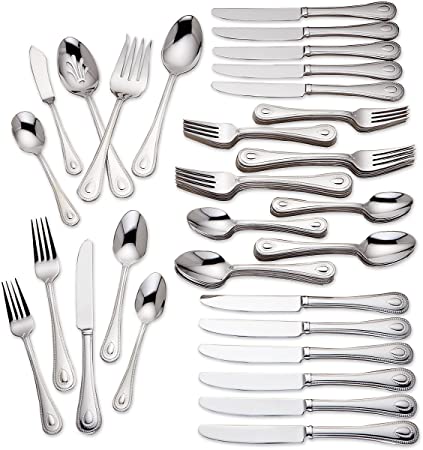 Lenox 65-Piece French Perle Flatware Set