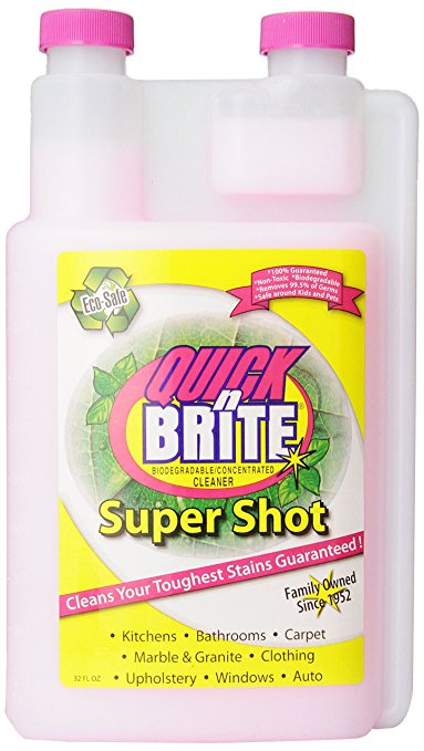 Quick N Brite 40130 All Purpose Cleaning Liquid, Super Shot, 32 Ounce